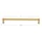 Gliderite Hardware 8-3/4 in. Center to Center Knurled Bar Pull Satin Gold 4788-224-SG-1 - alternate 3